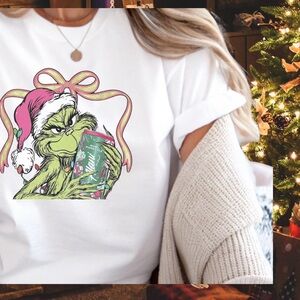 Grinch White T-Shirt